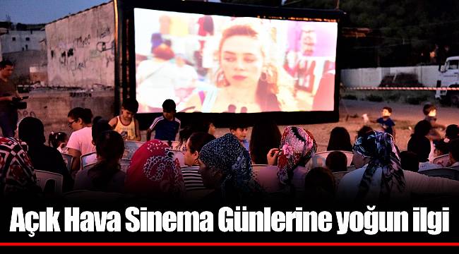 Açık Hava Sinema Günlerine yoğun ilgi