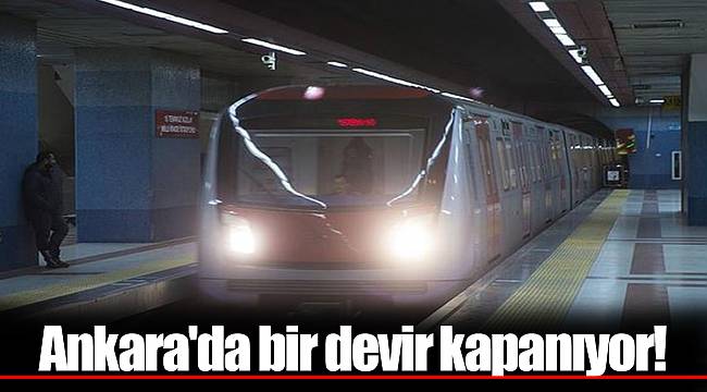 Ankara'da bir devir kapanıyor!
