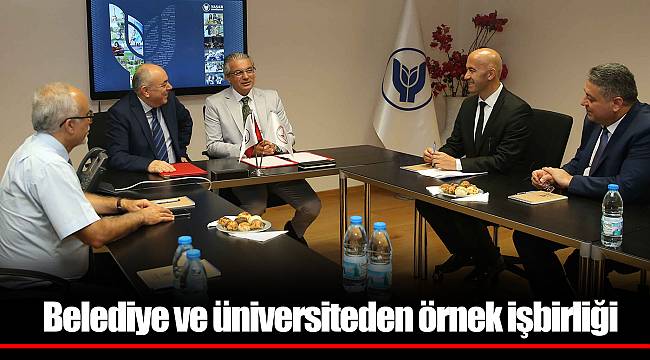 Belediye ve üniversiteden örnek işbirliği
