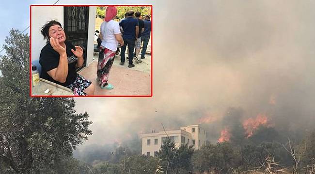 Bodrum'da büyük yangın! Havadan ve karadan müdahale sürüyor