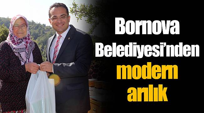 Bornova Belediyesi’nden modern arılık