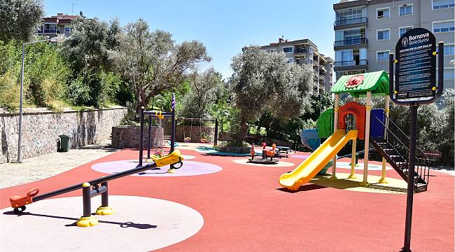 Bornova’da park hamlesi