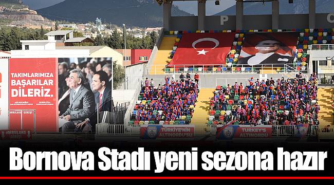 Bornova Stadı yeni sezona hazır