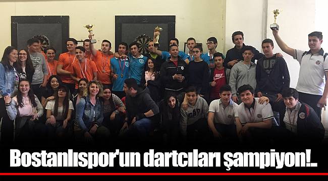 Bostanlıspor'un dartcıları şampiyon!..