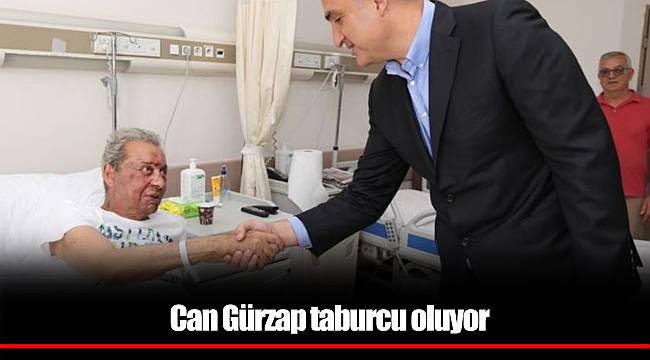 Can Gürzap taburcu oluyor