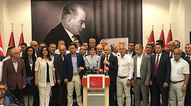 CHP il başkanlarından ortak açıklama