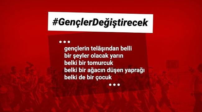 CHP'li gençlerin eylemi TT oldu