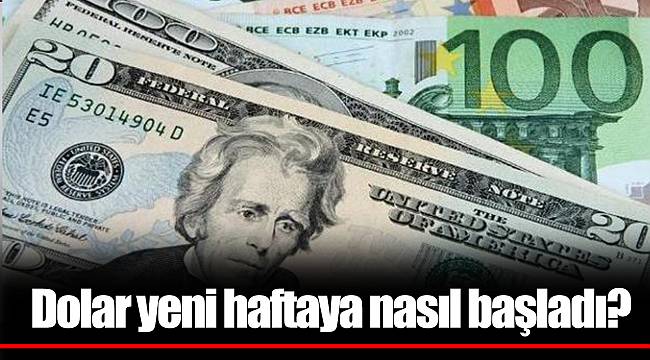 Dolar yeni haftaya nasıl başladı?