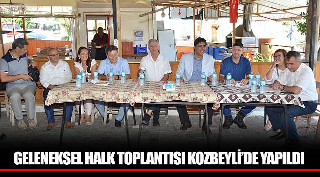 GELENEKSEL HALK TOPLANTISI KOZBEYLİ’DE YAPILDI
