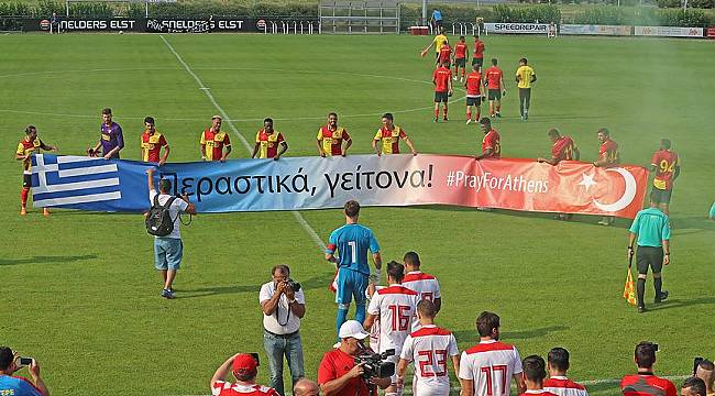 Göztepe’den anlamlı pankart