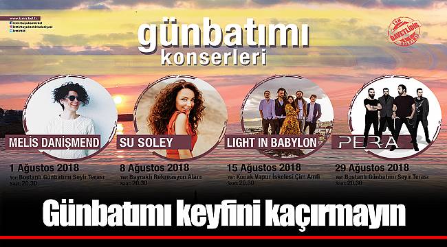 Günbatımı keyfini kaçırmayın