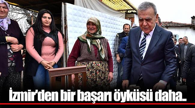 İzmir&#039;den bir başarı öyküsü daha..