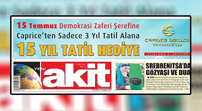 ‘Jet Fadıl' 15 Temmuz vurgulu reklamlarını sürdürüyor