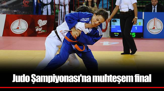Judo Şampiyonası'na muhteşem final 