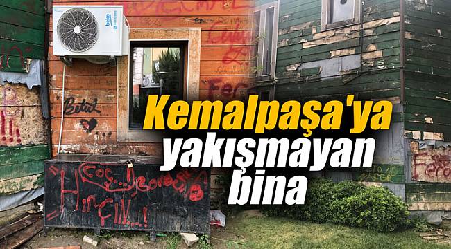 Kemalpaşa'daki o bina çürümek üzere