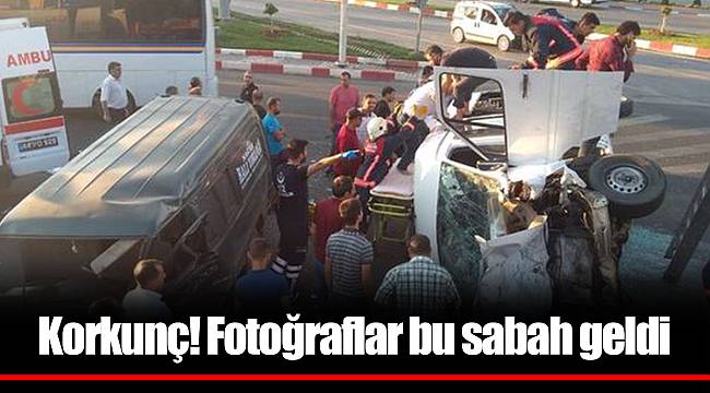 Korkunç! Fotoğraflar bu sabah geldi