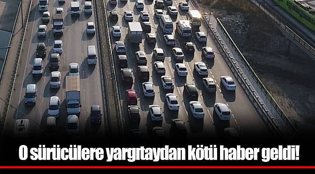 O sürücülere yargıtaydan kötü haber geldi!