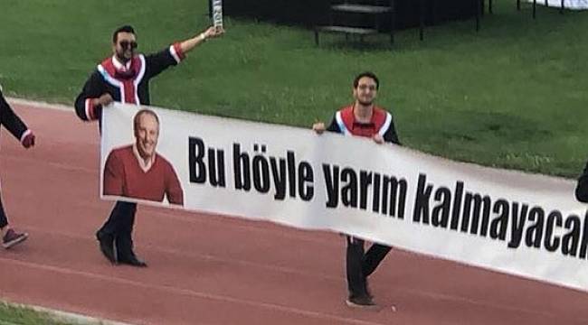 ODTÜ Rektörlüğü: O pankartı tasvip etmiyoruz