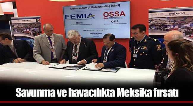 Savunma ve havacılıkta Meksika fırsatı
