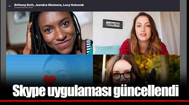 Skype uygulaması güncellendi