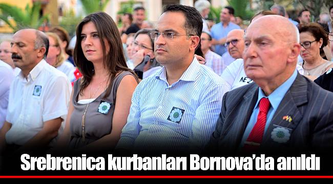 Srebrenica kurbanları Bornova’da anıldı
