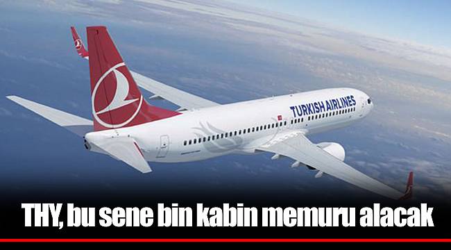 THY, bu sene bin kabin memuru alacak
