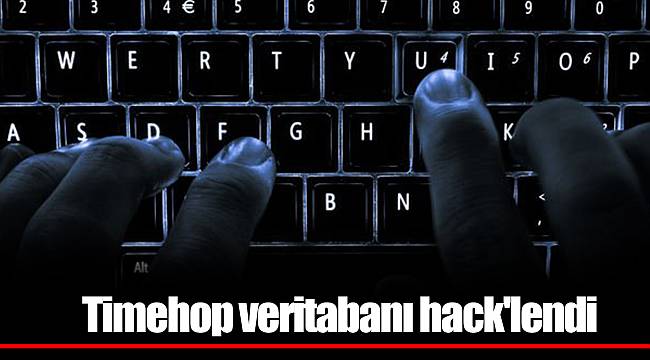 Timehop veritabanı hack'lendi