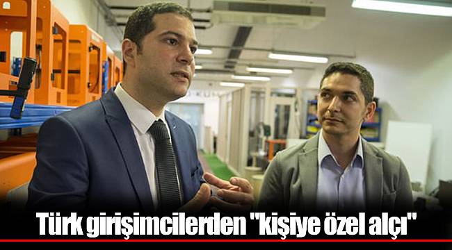 Türk girişimcilerden "kişiye özel alçı"