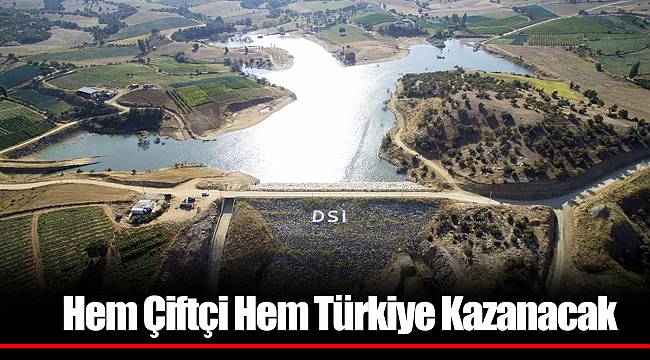 UŞAK EŞME’NİN MÜNBİT TOPRAKLARINI SU İLE BULUŞTURUYORUZ