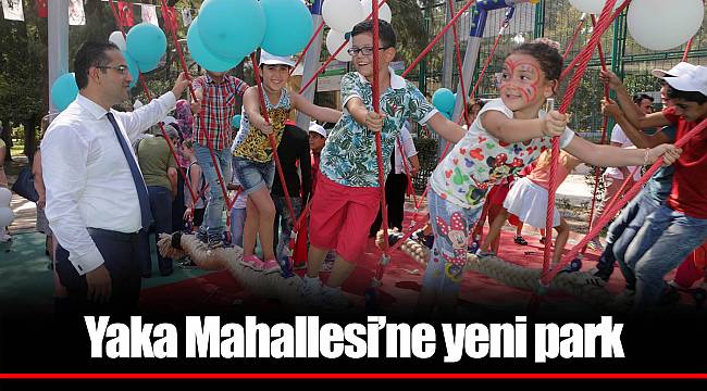 Yaka Mahallesi’ne yeni park