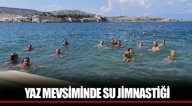 YAZ MEVSİMİNDE SU JİMNASTİĞİ