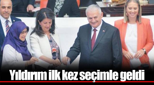 Yıldırım ilk kez seçimle geldi