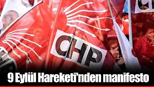 9 Eylül Hareketi'nden manifesto