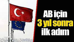 AB için 3 yıl sonra ilk adım