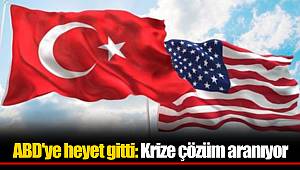ABD'ye heyet gitti: Krize çözüm aranıyor