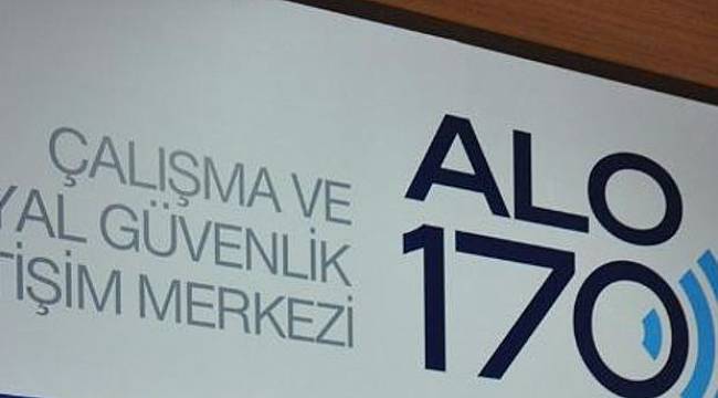 "ALO 170" milyonlarca başvuruya çözüm üretti