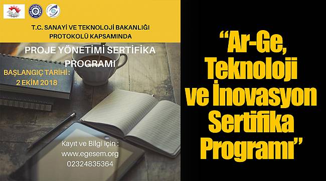 “Ar-Ge, Teknoloji ve İnovasyon Sertifika Programı”