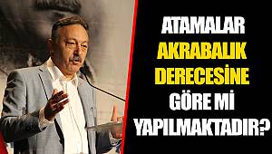  ATAMALAR AKRABALIK DERECESİNE GÖRE Mİ YAPILMAKTADIR?