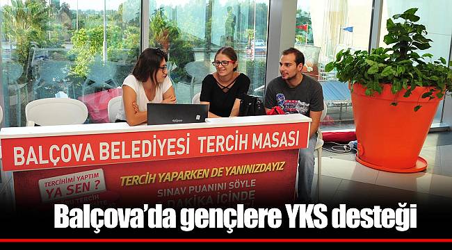Balçova'da gençlere YKS desteği