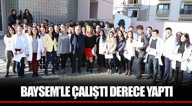 BAYSEM’LE ÇALIŞTI DERECE YAPTI