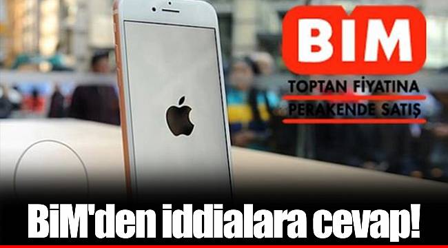 BiM'den iddialara cevap!