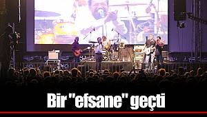 Bir "efsane" geçti