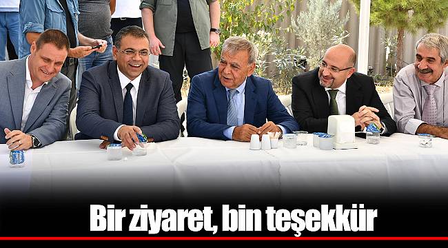 Bir ziyaret, bin teşekkür