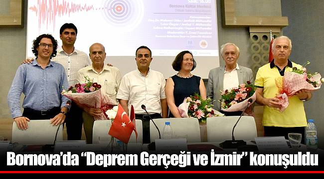 Bornova’da “Deprem Gerçeği ve İzmir” konuşuldu