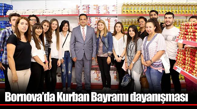 Bornova’da Kurban Bayramı dayanışması