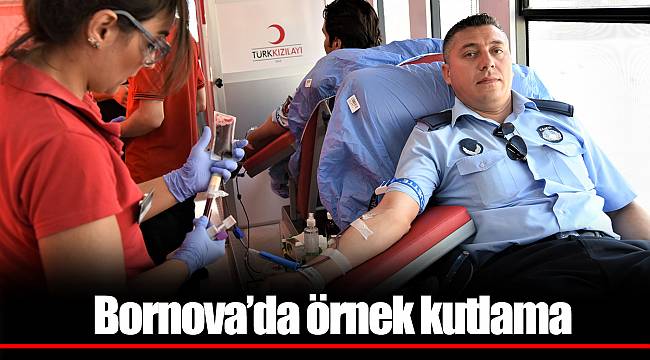 Bornova’da örnek kutlama