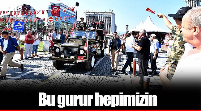 Bu gurur hepimizin