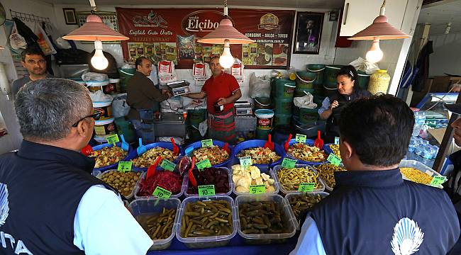 Buca’da pazarlara sıkı denetim