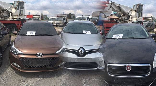 Çaldıkları arabaları cami otoparkına saklamışlar