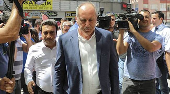 CHP'deki muhaliflerle buluşan İnce: Yakmayın, yıkmayın